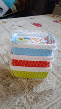 3-Piece Multicolor Airtight Container Set  Rectangular Food & Fridge Storage