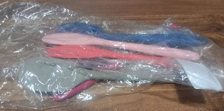 Multipurpose Silicone Spoon, Silicone Basting Spoon Non-Stick Kitchen Utensils (6 Pcs Set)