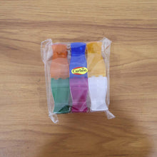 Mini Hair Claw Clips for Girls 6 Pc Colorful Small Hair Clamps