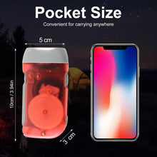 2-LED Hand Press Torch Battery-Free Hand Crank Flashlight