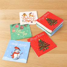 Premium Festive Design Paper Napkins 10x10 Inch (26x26 cm) - 200 Pc