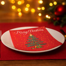 Premium Festive Design Paper Napkins 10x10 Inch (26x26 cm) - 200 Pc