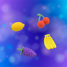 Mini Cute Vegetables and Fruits Erasers / Pencil Rubbers for Kids  (4 pc Set)