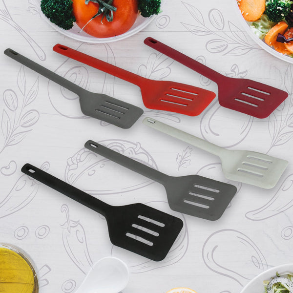 Multipurpose Silicone Spoon, Silicone Basting Spoon Non-Stick Kitchen Utensils (6 Pcs Set)