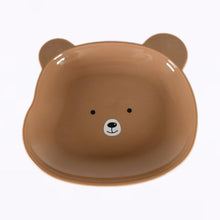 Durable Food Serving Plate, Bear Shaped Plate Cartoon Snack Plates  (1 Pc)