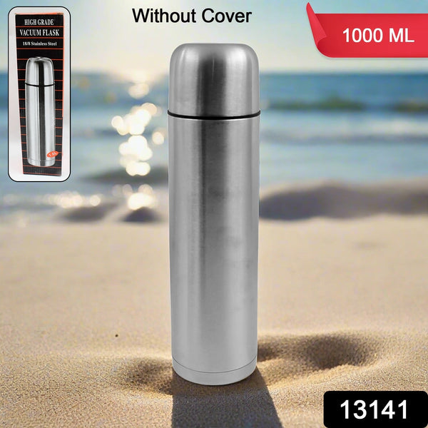 Vacuum Flask Without Cover, 18/8 Stainless Steel (1000 ML / Without Cover)