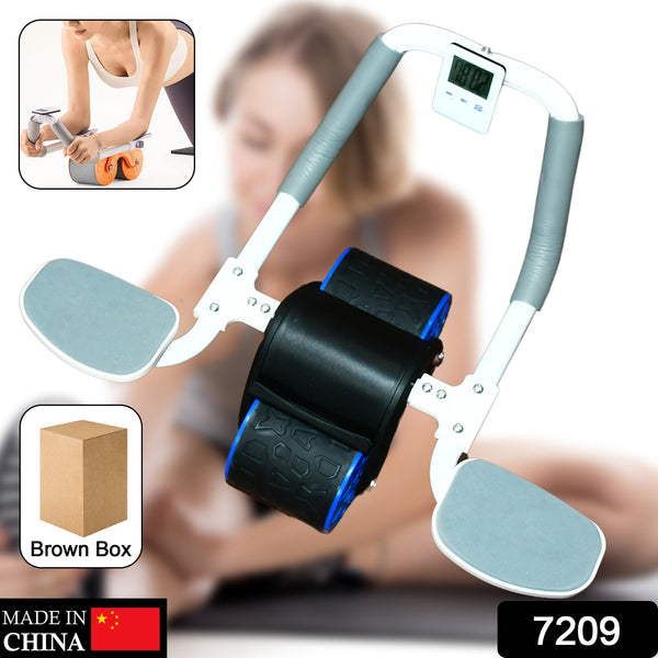 Abdominal Roller Wheel, Automatic Rebound Sponge Handle