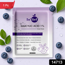 lief Salicylic Acid 1% Clarifying & Pore-Refining Facial Sheet Mask (1 Pc)