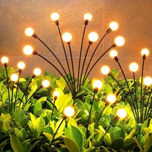 Solar LED Garden Stake Firework Lights - 2 Pc