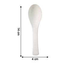 Plastic Soup Spoon  Deep Bowl (1 Pc / White)