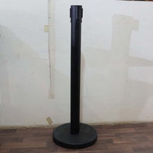 Heavy Duty Retractable Belt Crowd Control Pole with Sturdy Base (1 Pc)