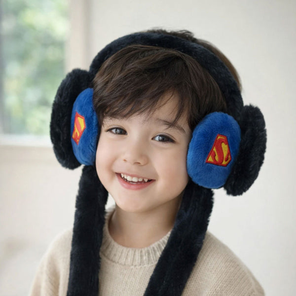 Superman Winter Earmuffs (chu-chu) for Kids
