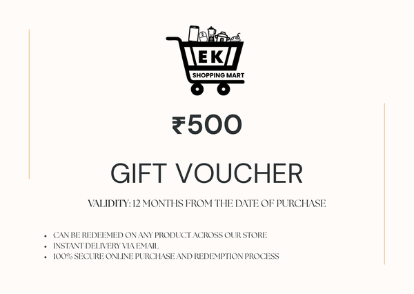 E K Shopping Mart - Gift Card 500