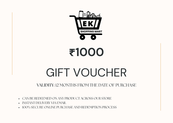 E K Shopping Mart - Gift Card 1000
