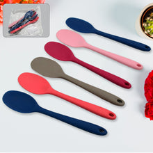 Multipurpose Silicone Spoon, Silicone Basting Spoon Non-Stick Kitchen Utensils (6 Pcs Set)